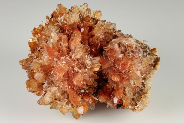 2.95" Orange Creedite Crystal Cluster - Durango, Mexico